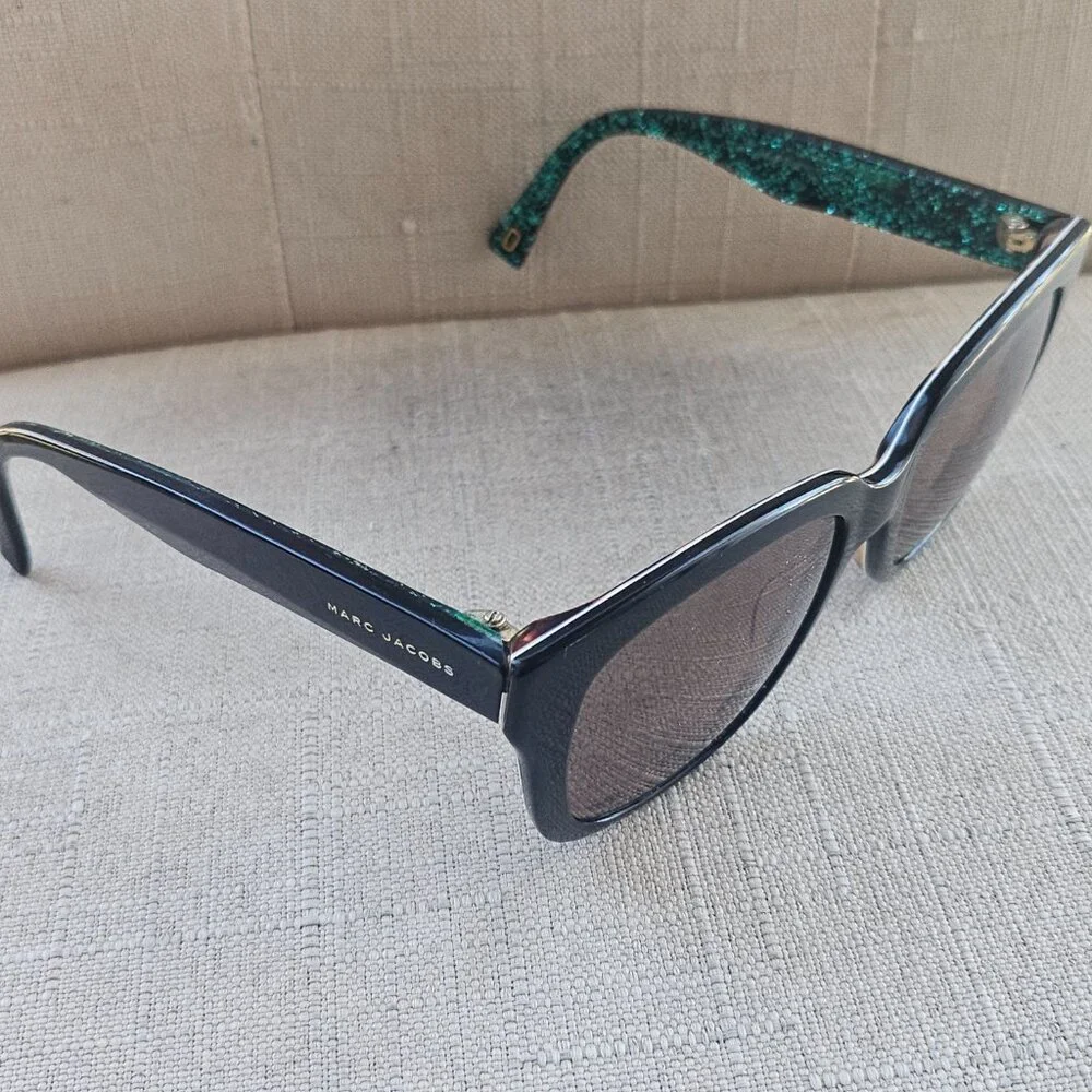 Marc Jacobs Women's Glasses Marc229/S Black Square Sunglasses - Picture 6 of 16